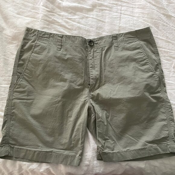 Men's Green Marine Layer Shorts - Picture 1 of 5